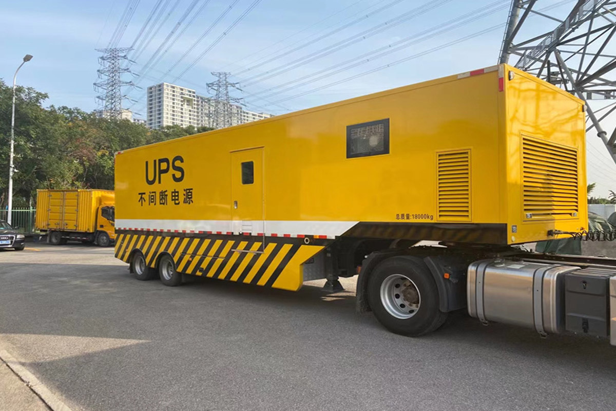 九合垸原种场发电机租赁施工现场